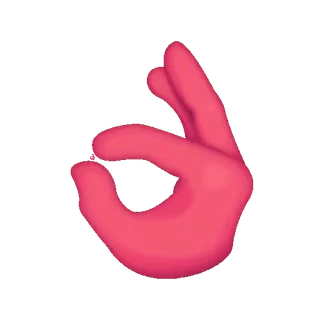 👌 okay sign, hand gesture, offensive symbol, white power telegram sticker