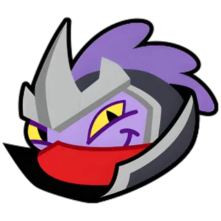 🤨 cartoon, ninja, mask, face telegram sticker