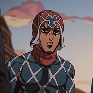 😟 Guido Mista JoJo's Bizarre Adventure Anime, Jojo, Personage, Mista, Guido Mista telegram sticker