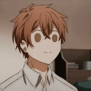 ⛓ anime, boy, character, face, expression, cartoon whatsapp sticker