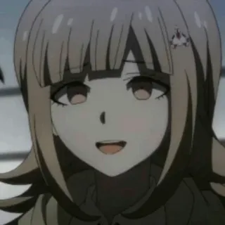 🌸 Chiaki Nanami Danganronpa Anime, Videojuego, Danganronpa, Chiaki Nanami telegram sticker