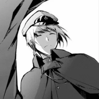 🗡 militär, anime, manga, offizier, uniform telegram sticker