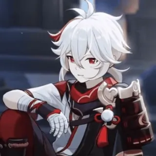 🍁 Kaedehara Kazuha Genshin Impact Аниме, Видеоигра, Кадзуха, Genshin Impact whatsapp sticker