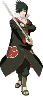 🔪 Sasuke Naruto Аниме, Манга, Меч, Персонаж, Саске, Наруто telegram sticker