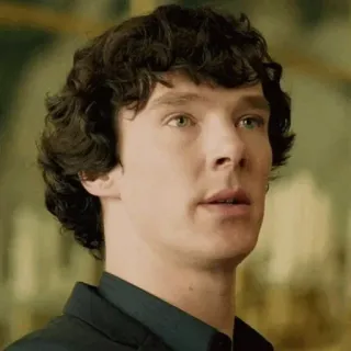 ⏳ Sherlock Holmes Sherlock 셜록, 베네딕트 컴버배치, 탐정, TV 프로그램, BBC telegram sticker