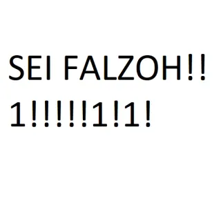 😡 SEI FALZOH!!
1!!!!!!!1!1! telegram sticker