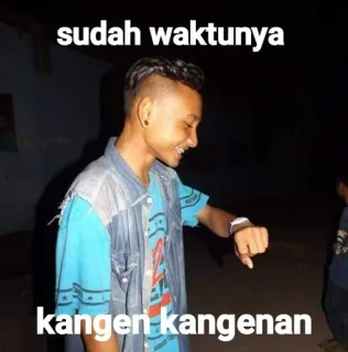 🌟 sudah waktunya kangen kangenan telegram sticker
