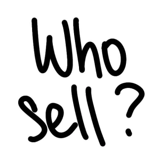 🤬 Who sell? question, texte, qui, vendre telegram sticker