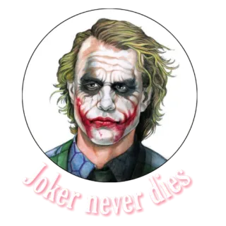 Joker the legend telegram stickers