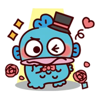 ❤ cartoon, cute, character, illustration telegram sticker