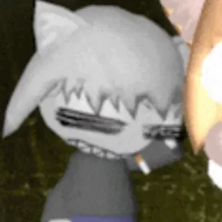 🦔 anime character, cigarette, smoking, digital art, cartoon whatsapp sticker