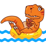 Dino @Noveo telegram stickers
