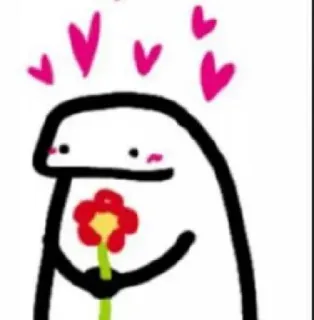 ❕ monigote, flor, amor, corazones, lindo whatsapp sticker