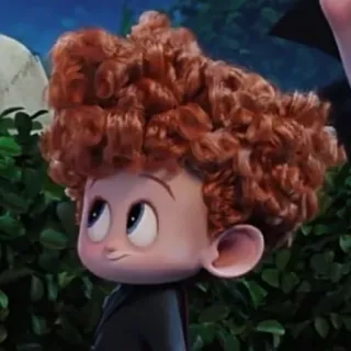 ☺️ Dennis Loughran Hotel Transylvania desenho animado, animação, monstro, vampiro, Dennis, Hotel Transilvânia, criança, personagem telegram sticker