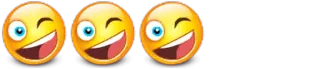 😜 Emoji, Zwinkerndes Gesicht, Fröhlich, Spaß, Verspielt whatsapp sticker