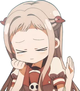 ☺️ Nene Yashiro Toilet-bound Hanako-kun Anime, Manga, Lindo, Chica telegram sticker