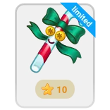🎁 limited laska cukrowa, boże narodzenie, święta, edycja limitowana, kokarda, dzwonki whatsapp sticker