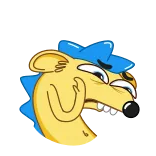Ned the Hedgehog telegram stickers