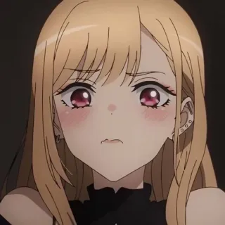 🥺 Marin Kitagawa My Dress-Up Darling Anime, Carina, Ragazza, Marin Kitagawa, My Dress-Up Darling telegram sticker