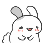 😍 うさぎ, 可愛い, 動物, ステッカー telegram sticker