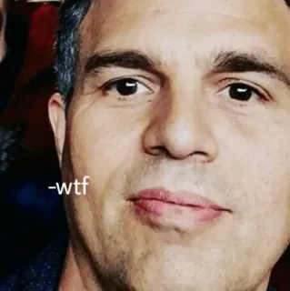😐 -wtf meme, wtf, expression, face telegram sticker