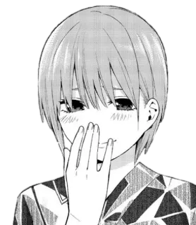 😏 Anime, Manga, Blush, Senang, Karakter, Seni whatsapp sticker
