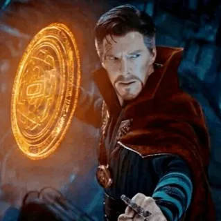 💥 Doctor Strange Doctor Strange, Marvel, supereroe, magia, stregone telegram sticker