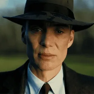 😳 J. Robert Oppenheimer Oppenheimer Cillian Murphy, Oppenheimer, Biografia, Figura histórica, Cientista, Nuclear, Filme whatsapp sticker