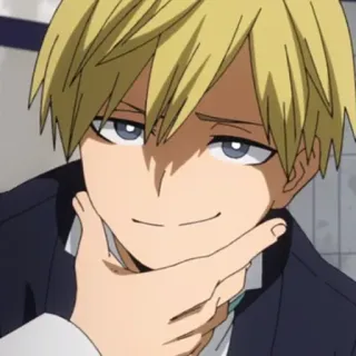🎭 Neito Monoma My Hero Academia Аниме, Персонаж, Нейто Монома, Моя геройская академия whatsapp sticker