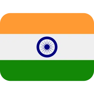 🇮🇳 India, Bandera india, Bandera, Bandera nacional telegram sticker