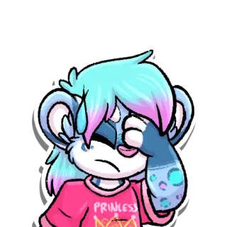 🤦‍♀️ PRINCESS telegram sticker