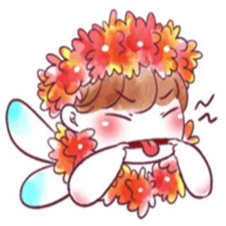 Flower Fairy GuGu (Cho Kyuhyun) telegram stickers