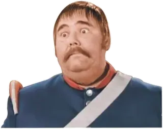 😮 군대, 제복, 남자, 콧수염, 초상화 whatsapp sticker