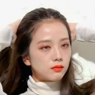 🦋 Jisoo K-pop, Piosenkarz, Portret, Gwiazda, Kobieta, Koreańska telegram sticker