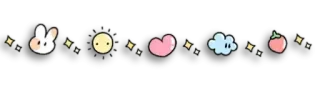 💗 คาวาอิ, น่ารัก, กระต่าย, พระอาทิตย์, หัวใจ, เมฆ, สตรอเบอร์รี่ telegram sticker