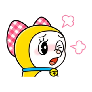 😉 Dorami Doraemon Anime, Dibujos animados, Personaje, Lindo, Dorami, Doraemon, Gato telegram sticker