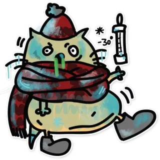 Mr.Fat telegram stickers