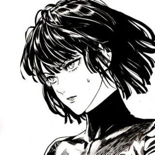 🥊 Fubuki One-Punch Man anime, one punch man, fubuki, psykos, esper, bohater telegram sticker