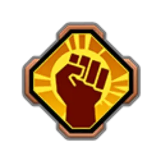 🤖 кулак, протест, символ, сила, сопротивление, единство telegram sticker