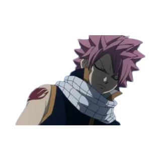 😣 Natsu Dragneel Fairy Tail Anime, Fairy Tail, Natsu, Natsu Dragneel, Mago, Fogo, Personagem whatsapp sticker