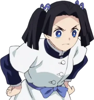 😠 Kanao Tsuyuri Demon Slayer Anime, Demon Slayer, Kanao Tsuyuri, Manga, Personaggio, Cartoni animati telegram sticker