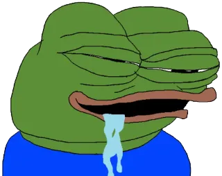😪 Pepe the Frog pepe, frog, meme, internet meme, sleepy telegram sticker