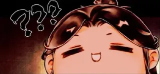 👀 cartoon, character, question marks telegram sticker