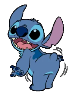 😀 Stitch Lilo & Stitch Dessin animé, Stitch, Disney, Lilo et Stitch, Mignon, Alien whatsapp sticker