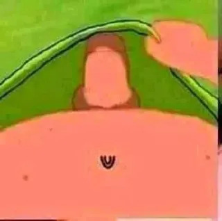 🤔 Patrick Star Spongebob Squarepants Cartone animato, Patrick Stella, Spongebob, Nickelodeon telegram sticker