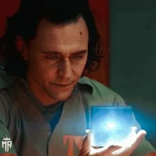 🧊 Loki Marvel Cinematic Universe loki, marvel, tesseract, avengers, god of mischief telegram sticker