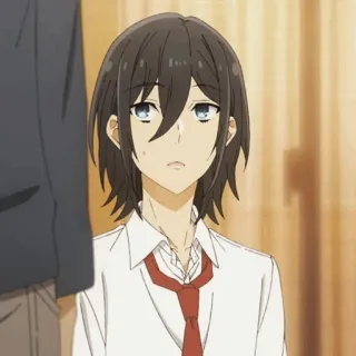 🌚 Anime, Horimiya, Manga, Personaje, Animación telegram sticker