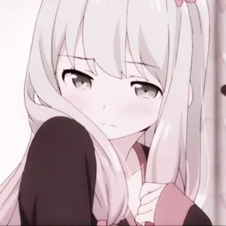 💗 Anime, Fille, Dessin animé, Mignon, Manga telegram sticker