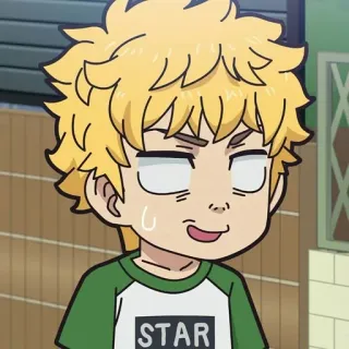 ⚜ STAR Anime, Cartoon, Charakter, Illustration, Sticker telegram sticker