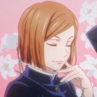 ➿ Nobara Kugisaki Jujutsu Kaisen Anime, Personnage, Nobara Kugisaki, Jujutsu Kaisen, Femme, Portrait telegram sticker